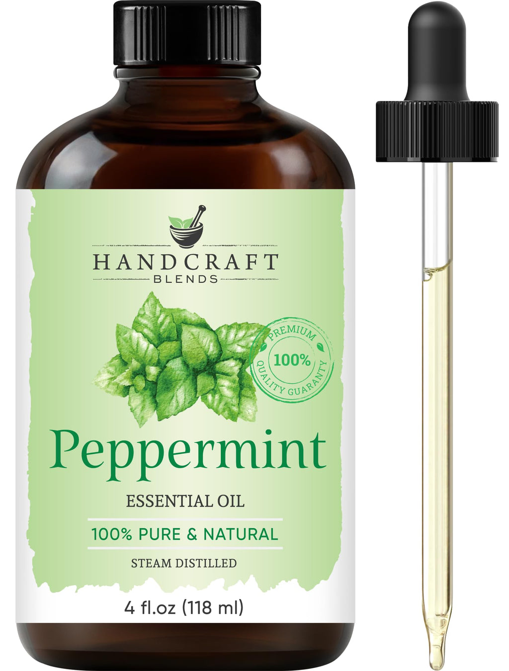 100% Pure & Natural Orange, Lavender, Peppermint Essential Oil Blend 4 Fl. Oz I172