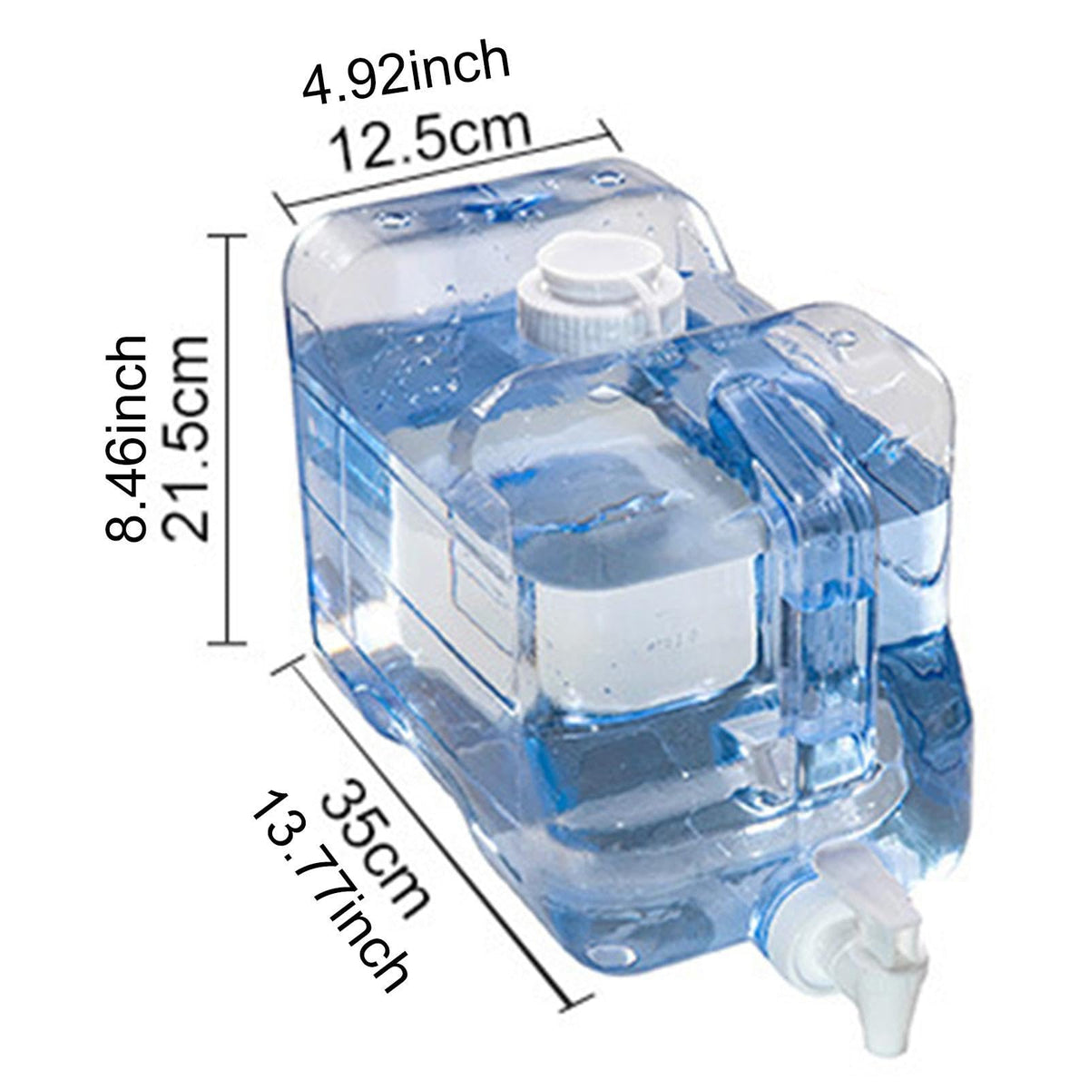 5.7L Water Container with Lid and Handle M120504