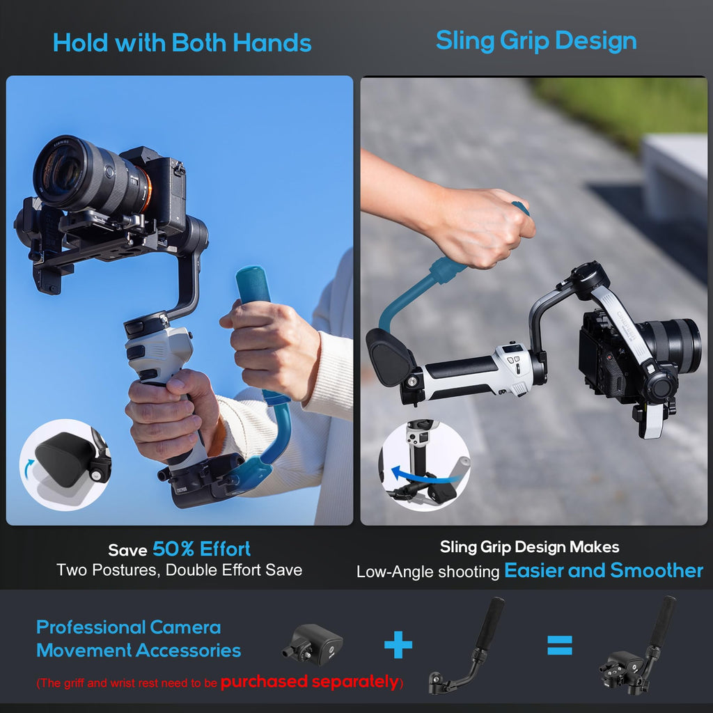 3-Axis Lightweight Gimbal Stabilizer G1853