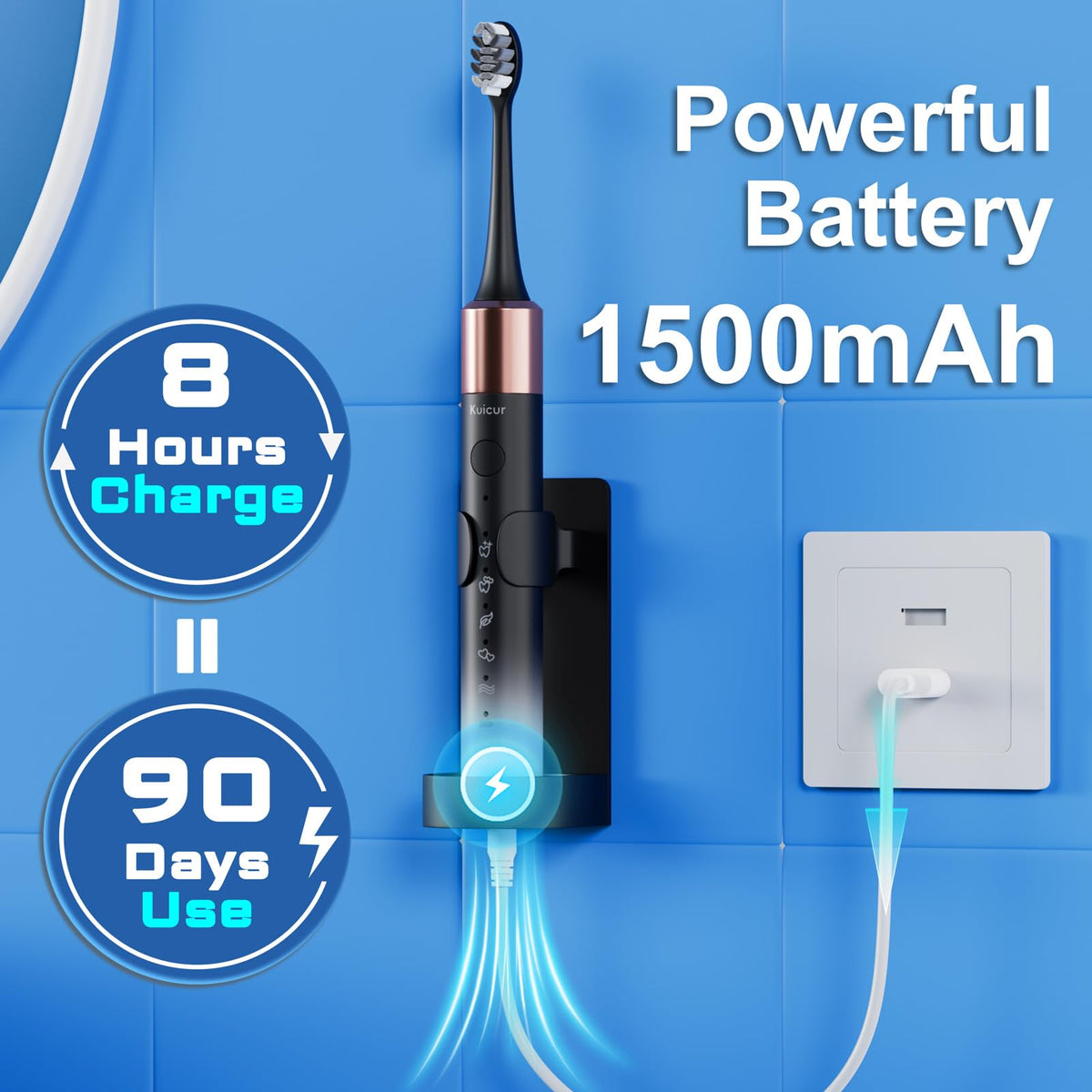 2 Pack Electric Toothbrush I7778