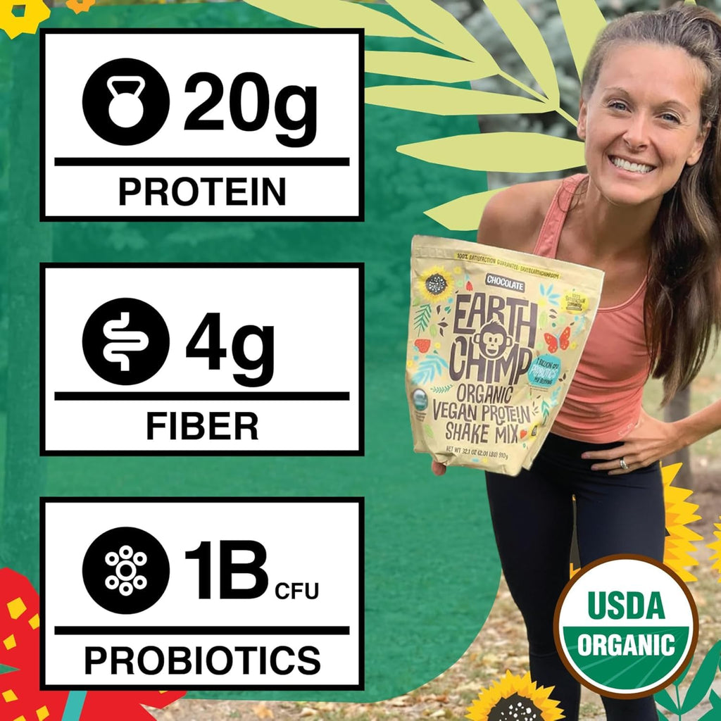 Organic Vegan Protein Powder with Probiotics A71458