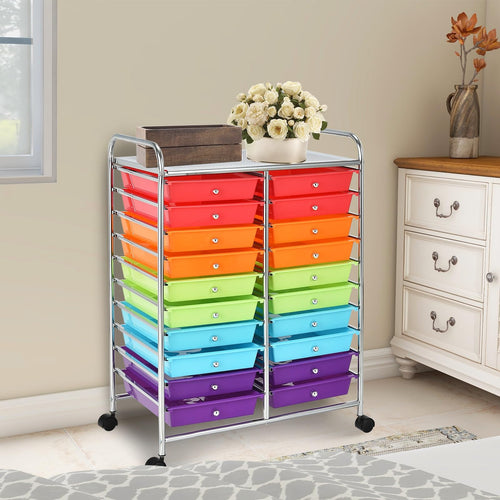12 Drawer Rolling Storage Cart H598