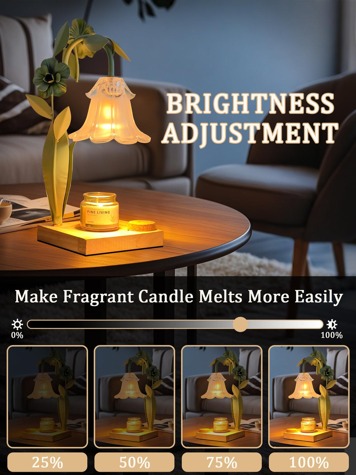 Candle Warmer with Timer & Dimmer J60854