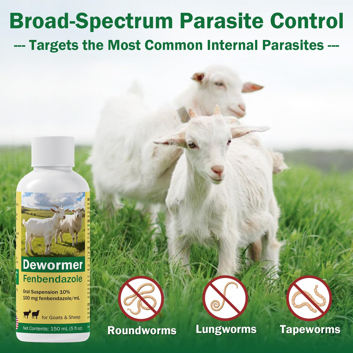 Liquid Dewormer with Fenbendazole S545