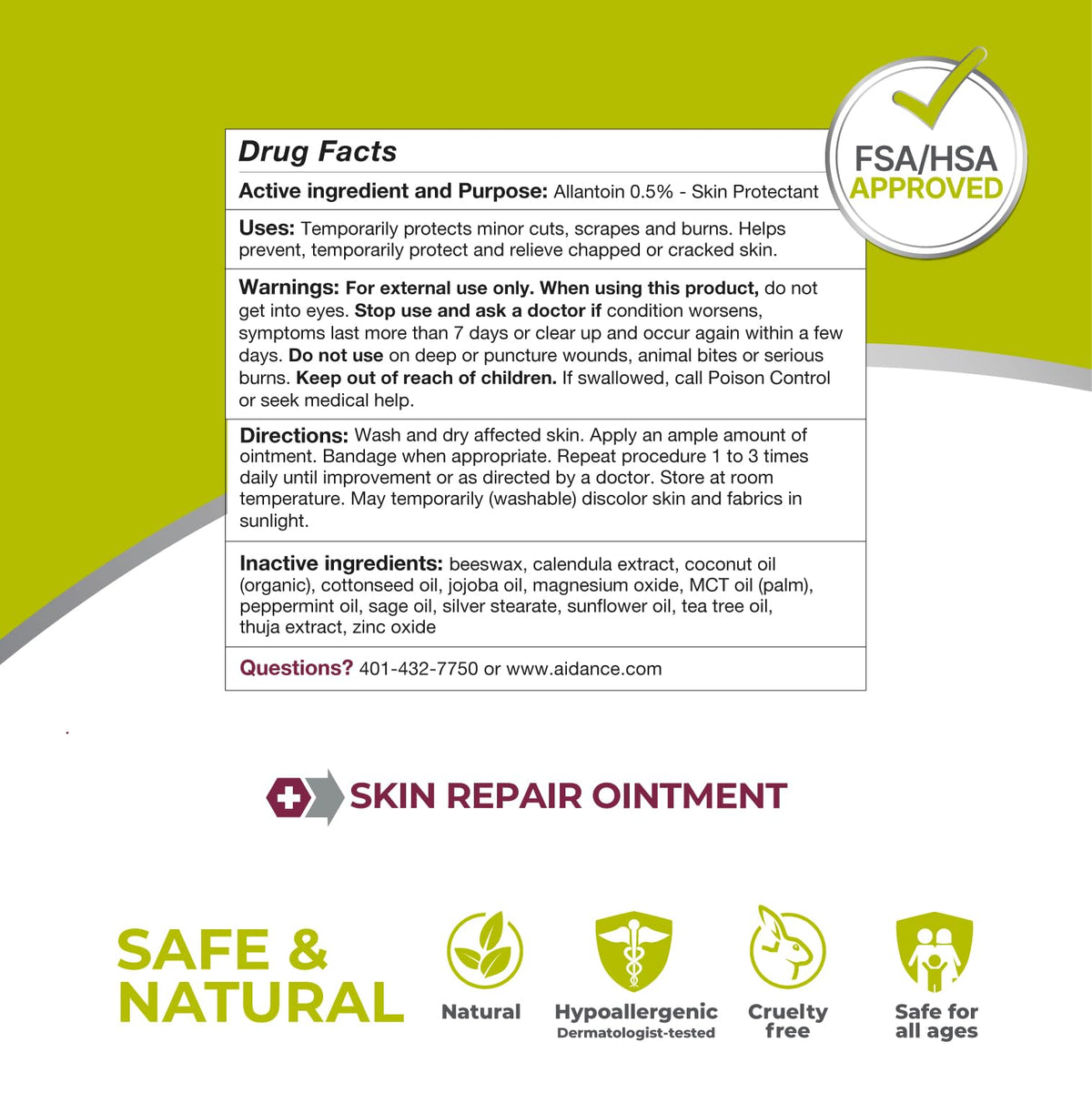 Skin Repair Ointment .5oz X858958