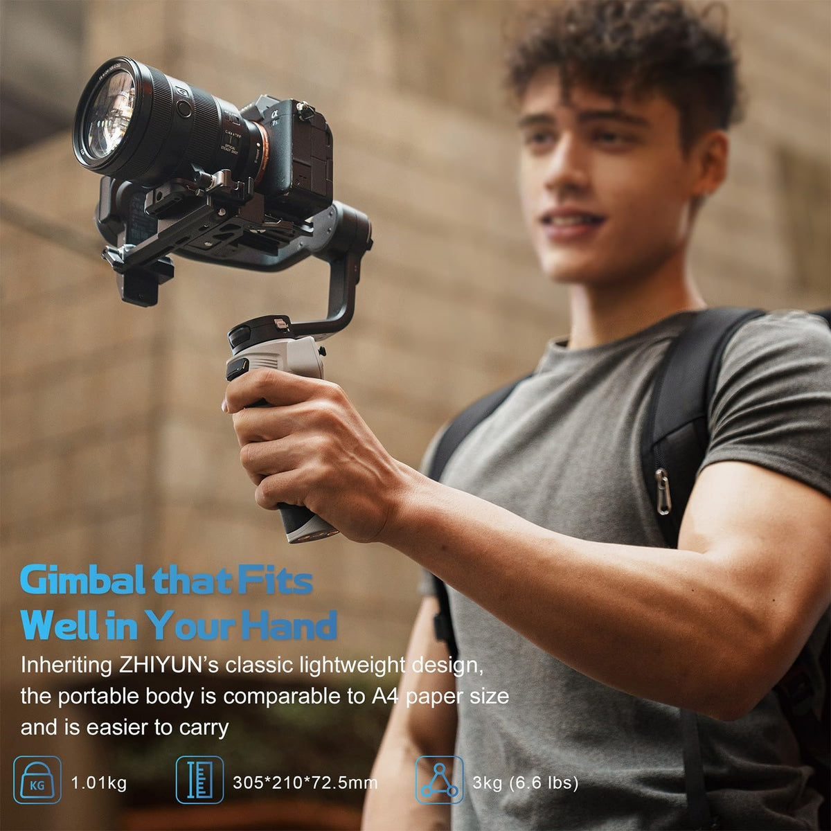 3-Axis Gimbal Stabilizer Y6684