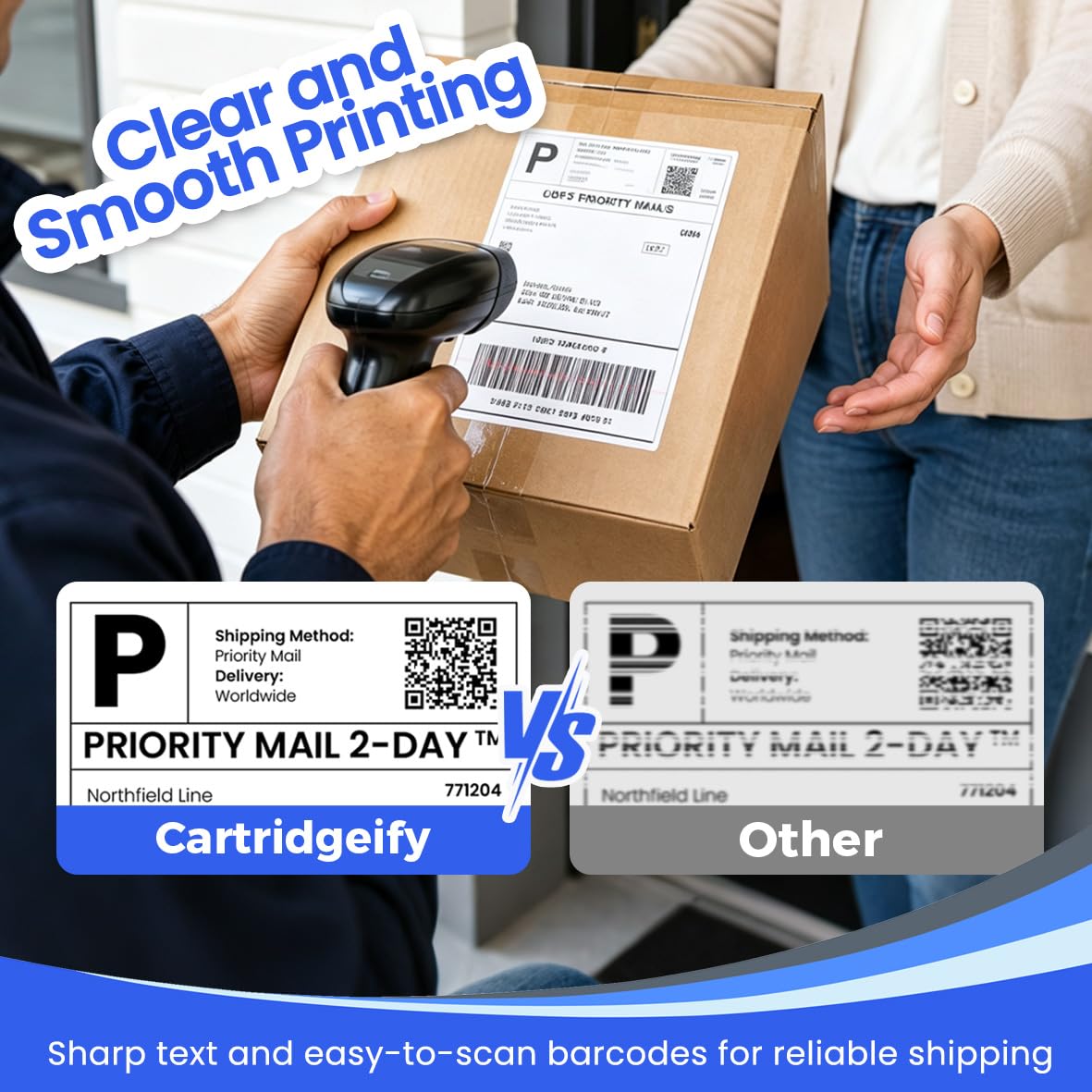 4x6 Thermal Shipping Labels Roll, 900 Labels I24460