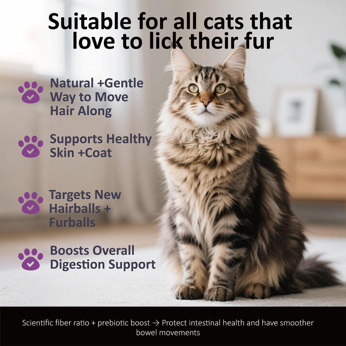 Hairball Remedy Chews with Omega 3&6 I8219