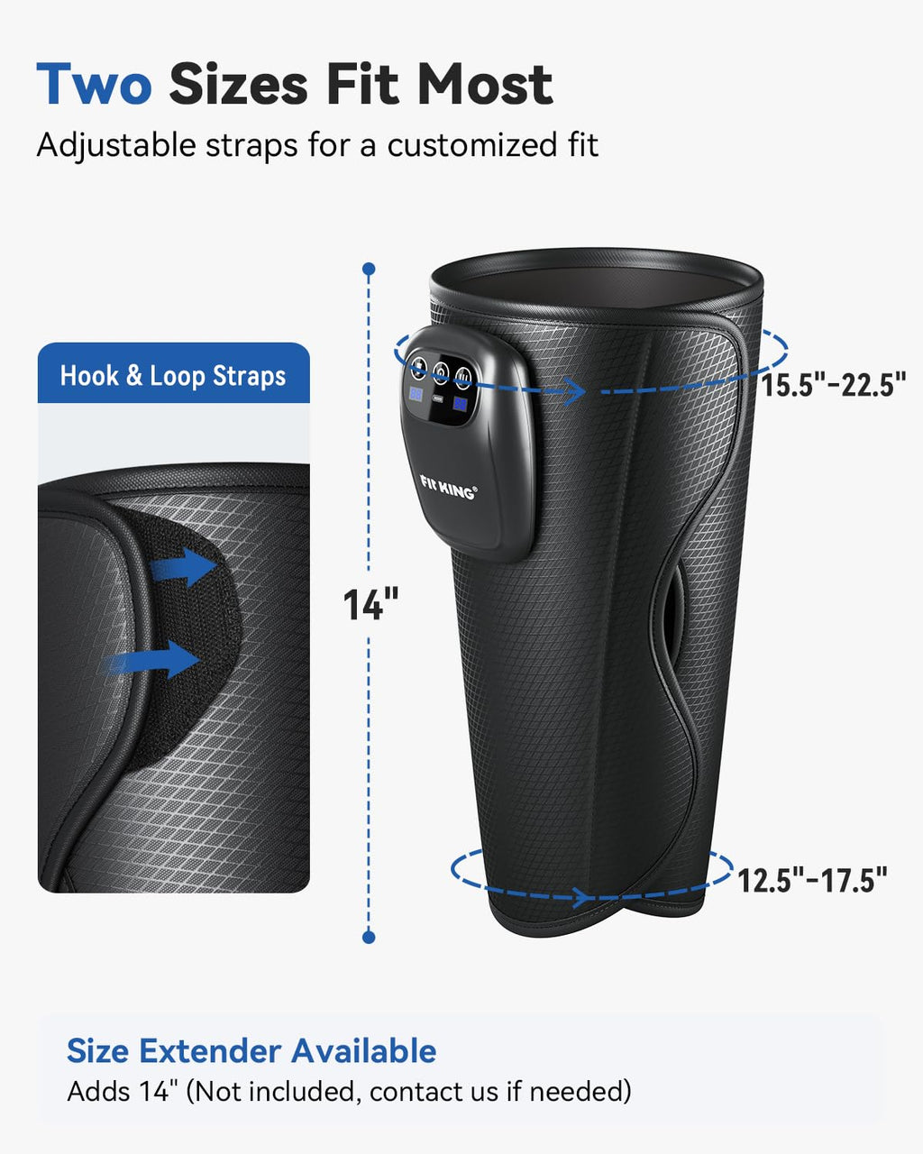 Cordless Rechargeable Leg Compression Massager A145