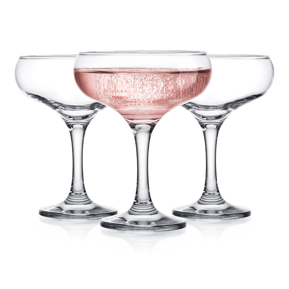 9.5 oz Coupe Cocktail Glasses Set 6 Pcs W62085