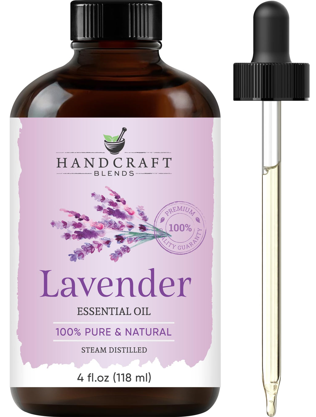 100% Pure & Natural Orange, Lavender, Peppermint Essential Oil Blend 4 Fl. Oz I172