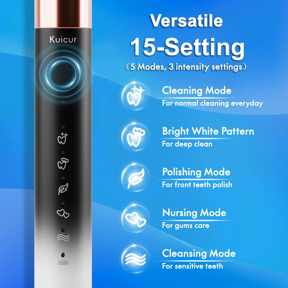 2 Pack Electric Toothbrush I7778