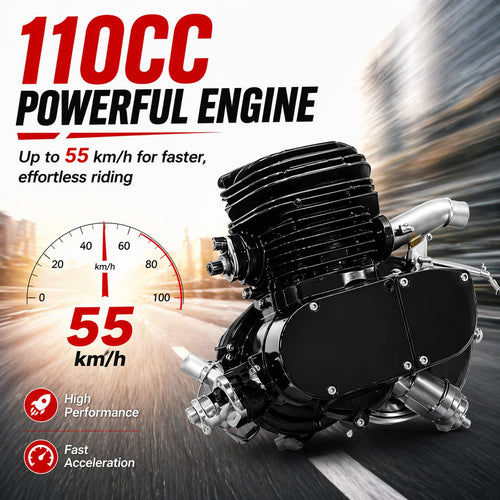 110CC 2 Stroke Bicycle Engine Kit with CDI System Z303