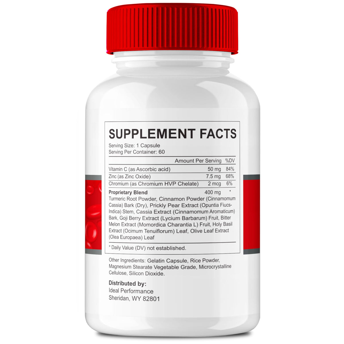 5 Pack Supplement Capsules B710918