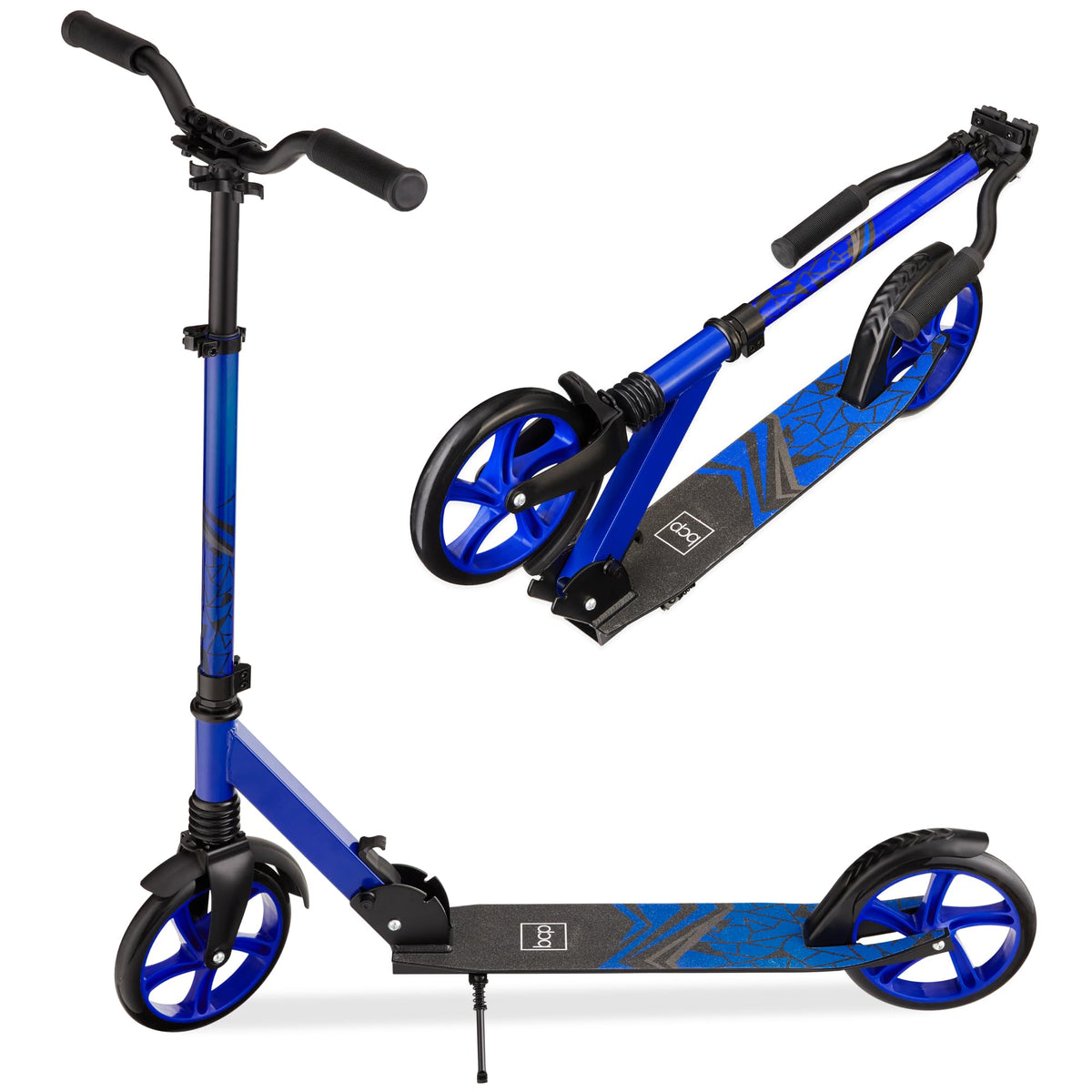 Foldable Large Wheel Kick Scooter with Suspension Q757987