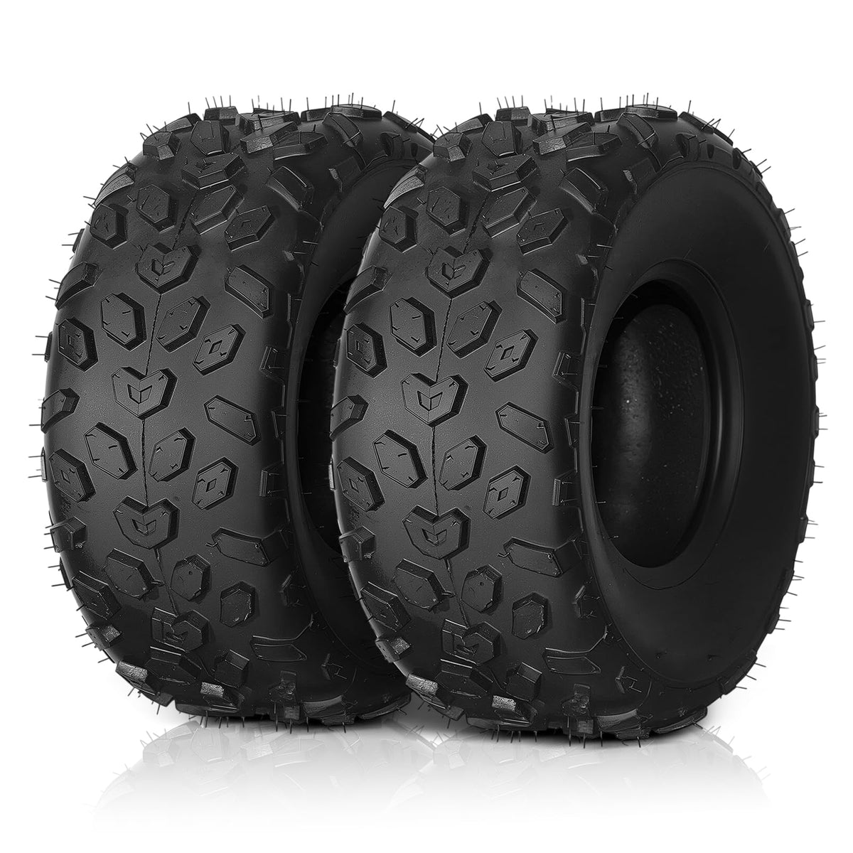 19x7-8 Tubeless ATV UTV Tires Set of 2 Y99144