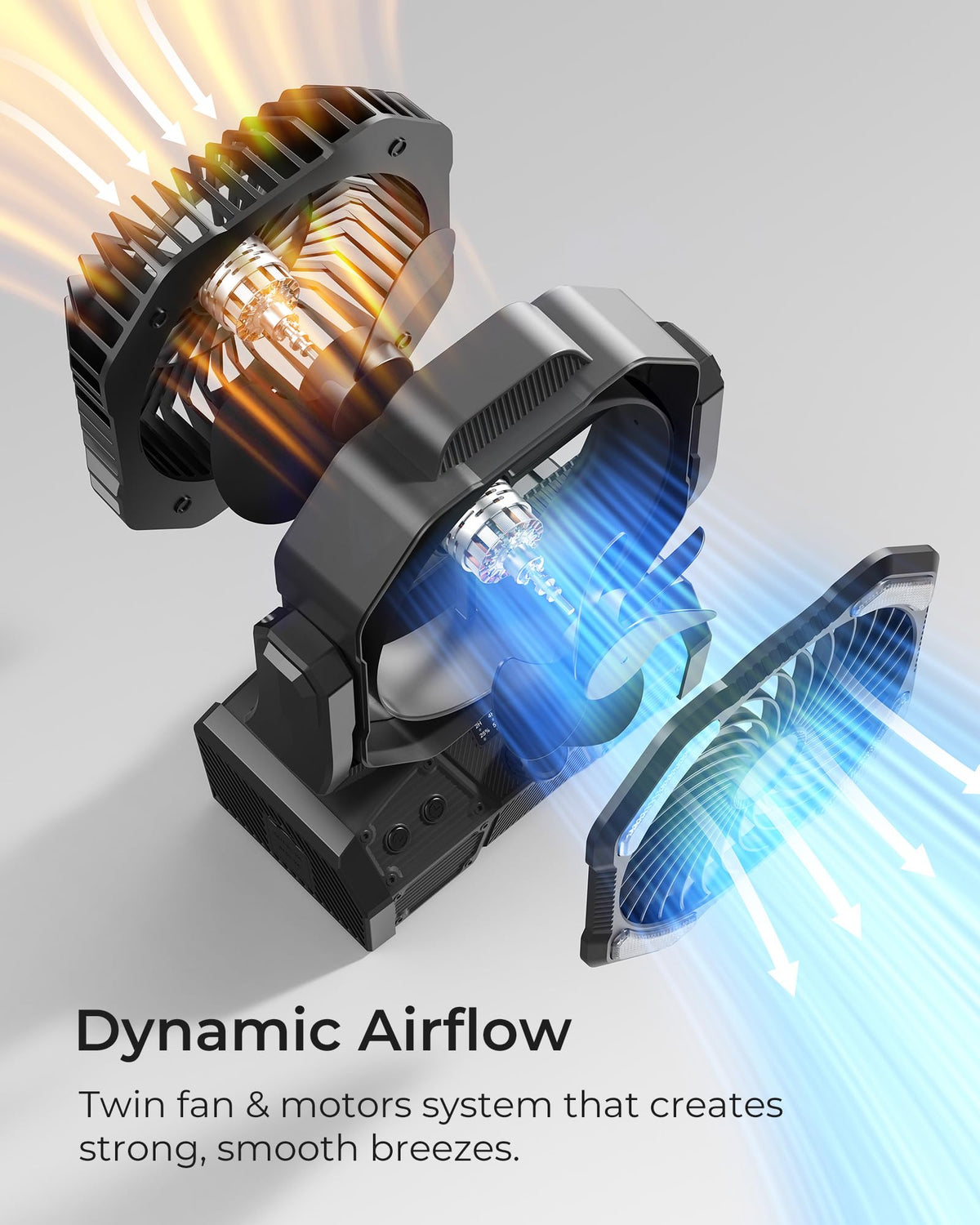 Portable Camping Fan with Remote Y767
