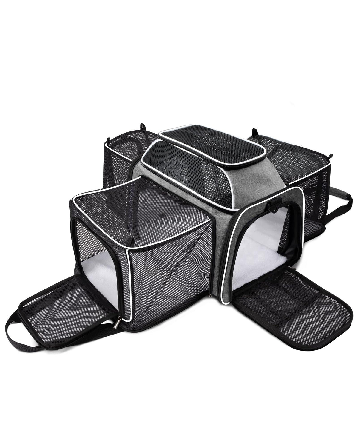 Airline Approved Soft Side Pet Carrier with Fleece Pad Q1429