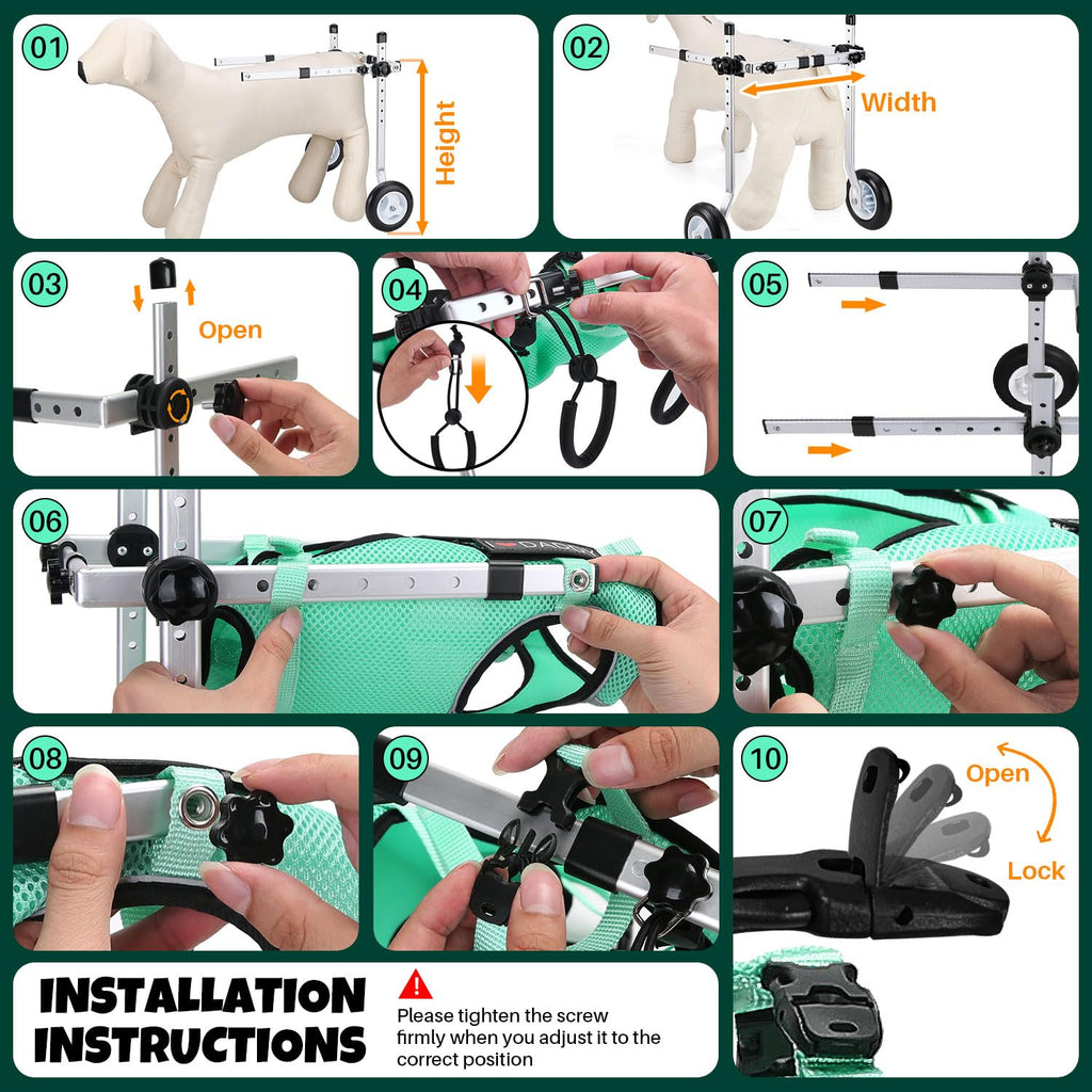 Dog Wheelchair for Back Legs C779