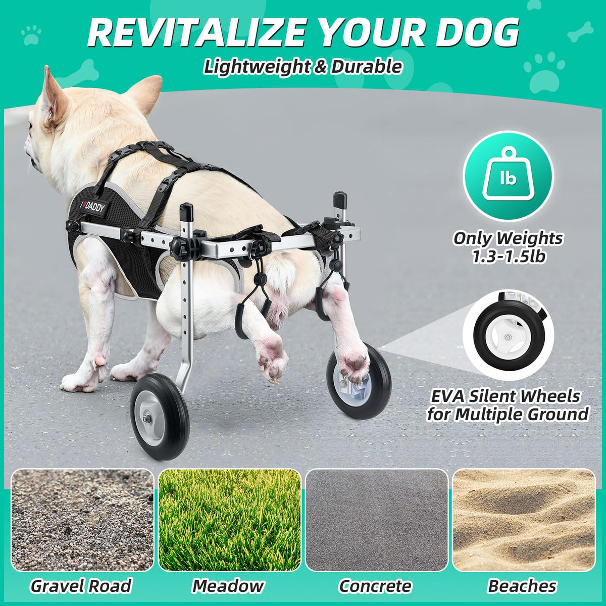 Dog Wheelchair for Back Legs C779
