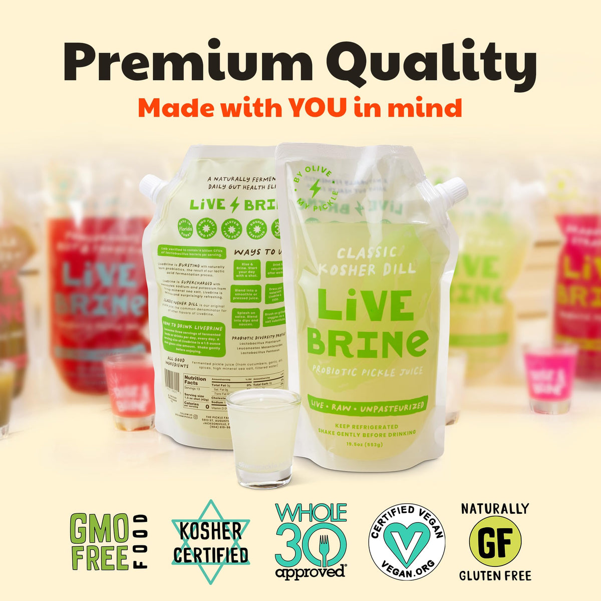 Probiotic Pickle Juice 12pk O870792