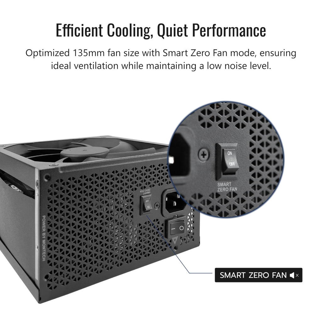 1200W Fully Modular 80 Plus Gold Power Supply N8118