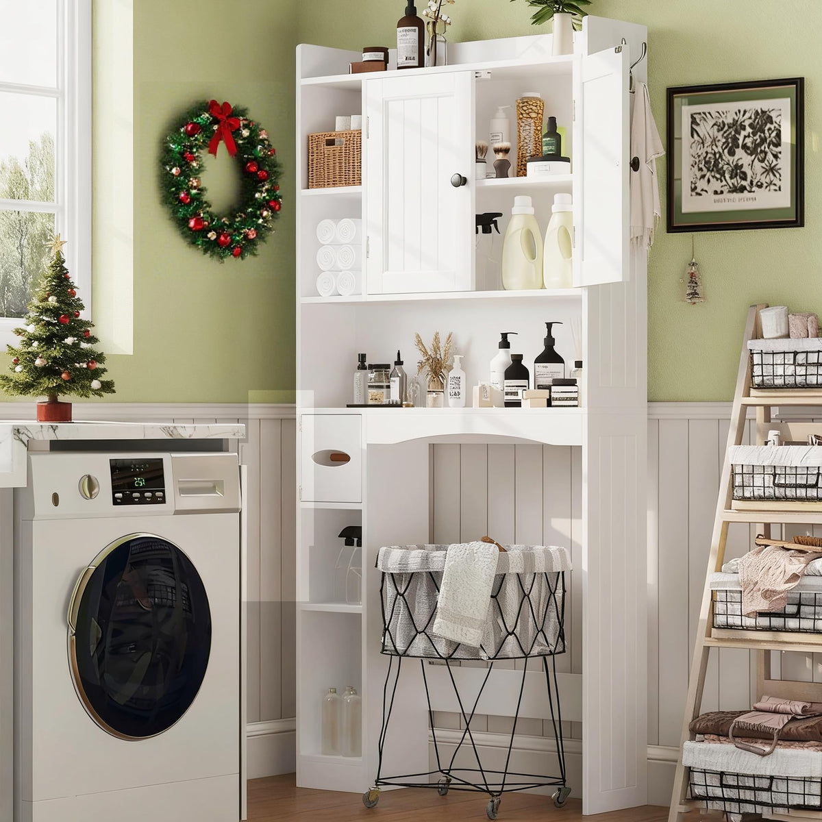 Over The Toilet Storage Cabinet Q99964