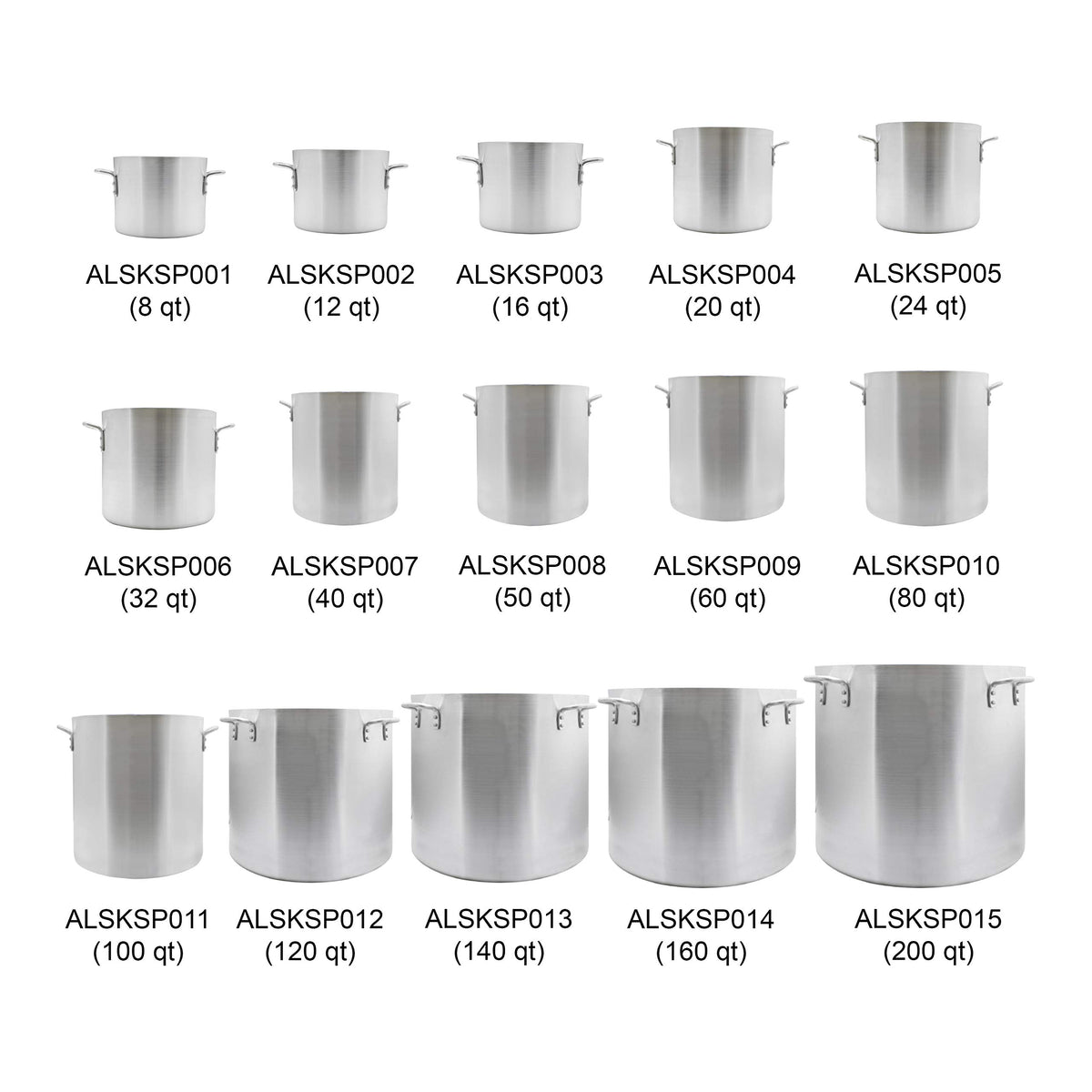 60 quart Aluminum stock pot Y2052