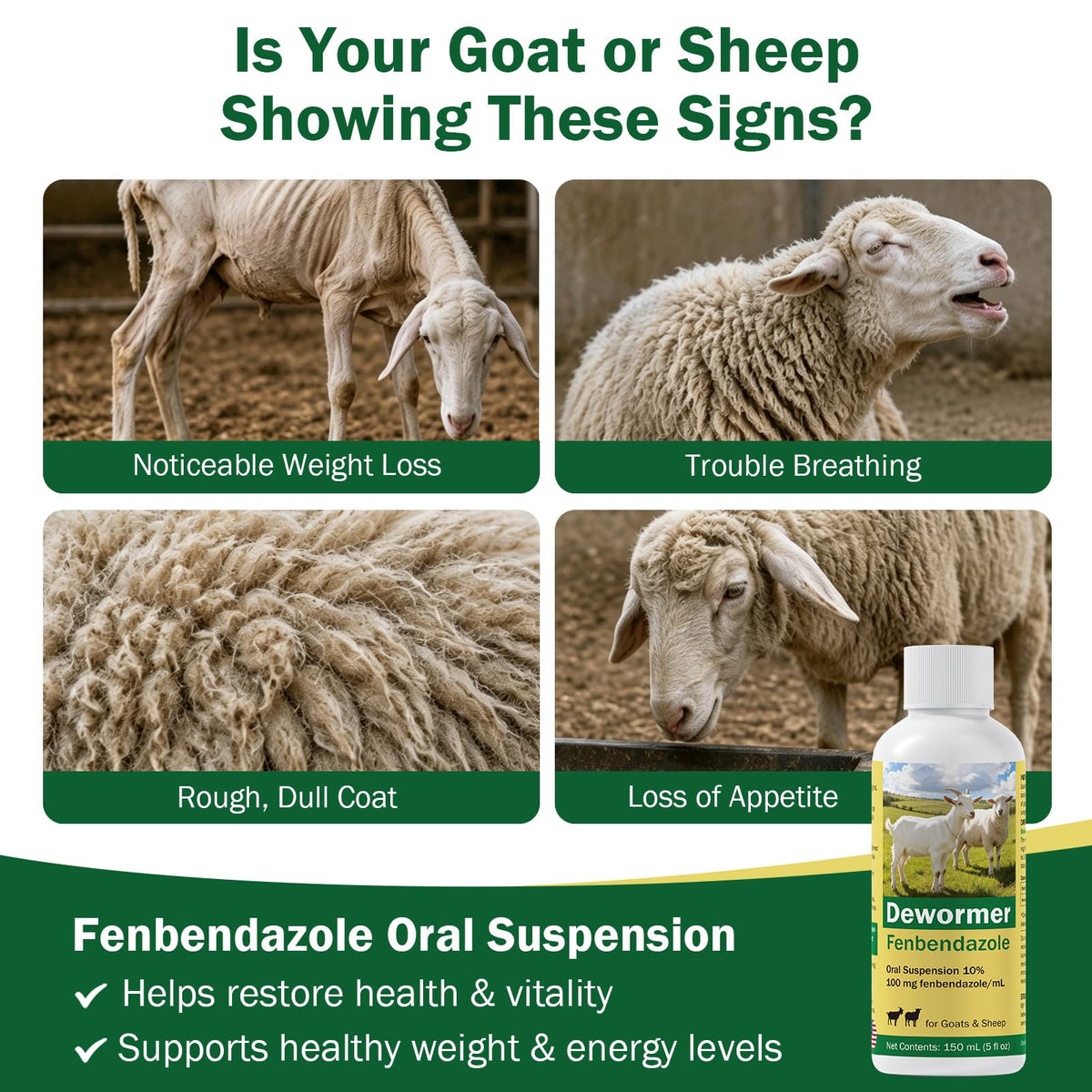 Liquid Dewormer with Fenbendazole S545