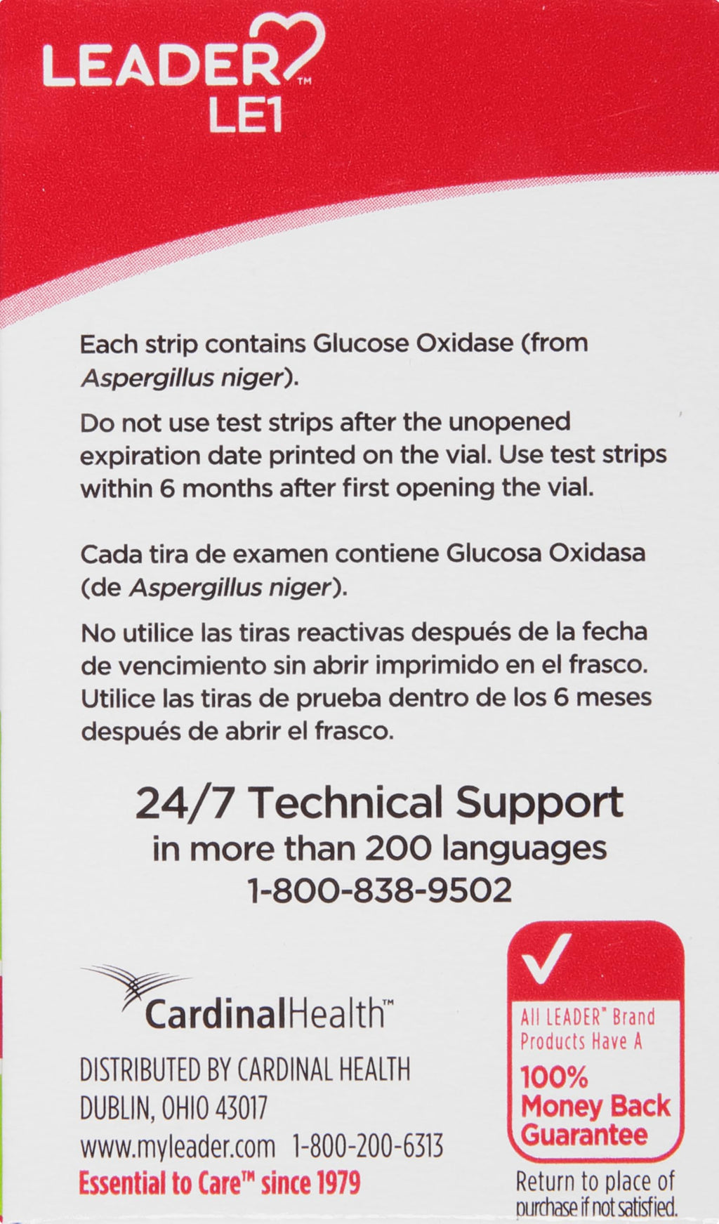 Blood Glucose Test Strips 50 Count Pack of 2 V701635