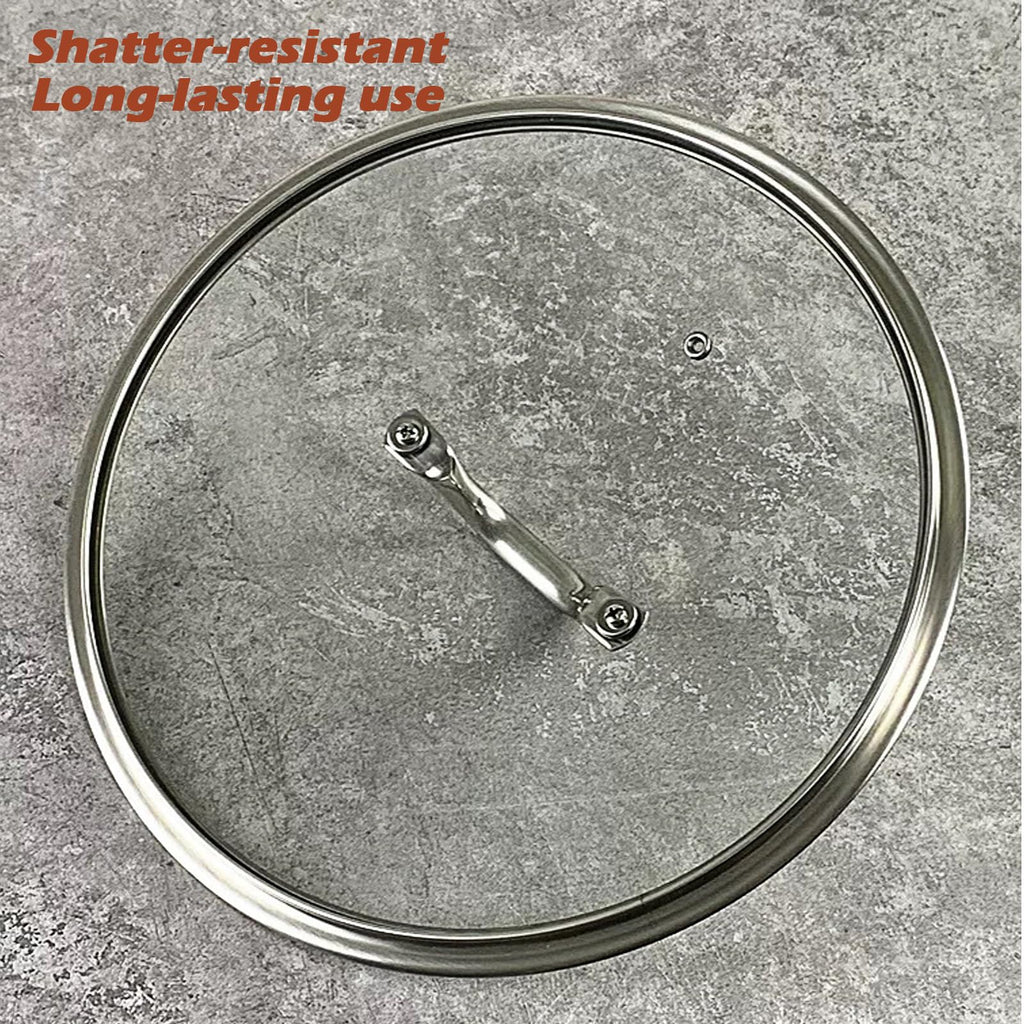 Stainless Steel Glass Lid for 12 Inch Pans and Pots G618