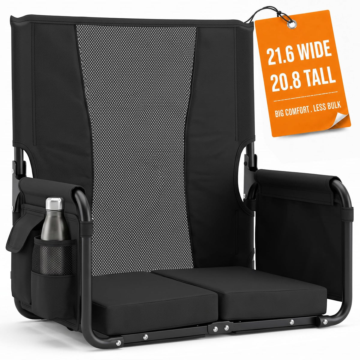 Stadium Seats with Back Support, Armrests & Cushion H878