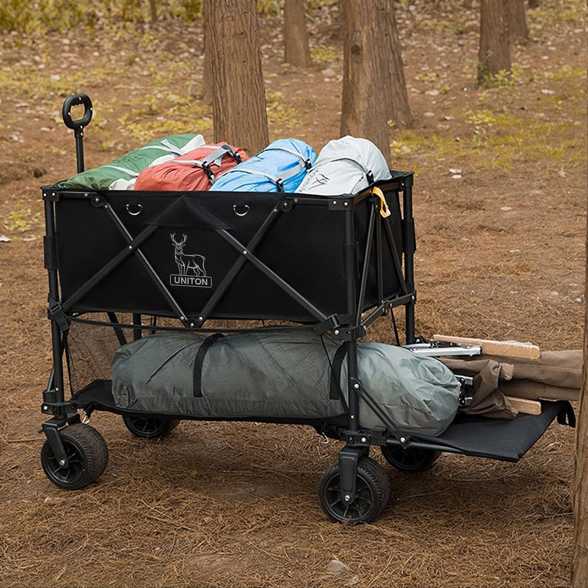 600lb Capacity 400L Collapsible Wagon I9198
