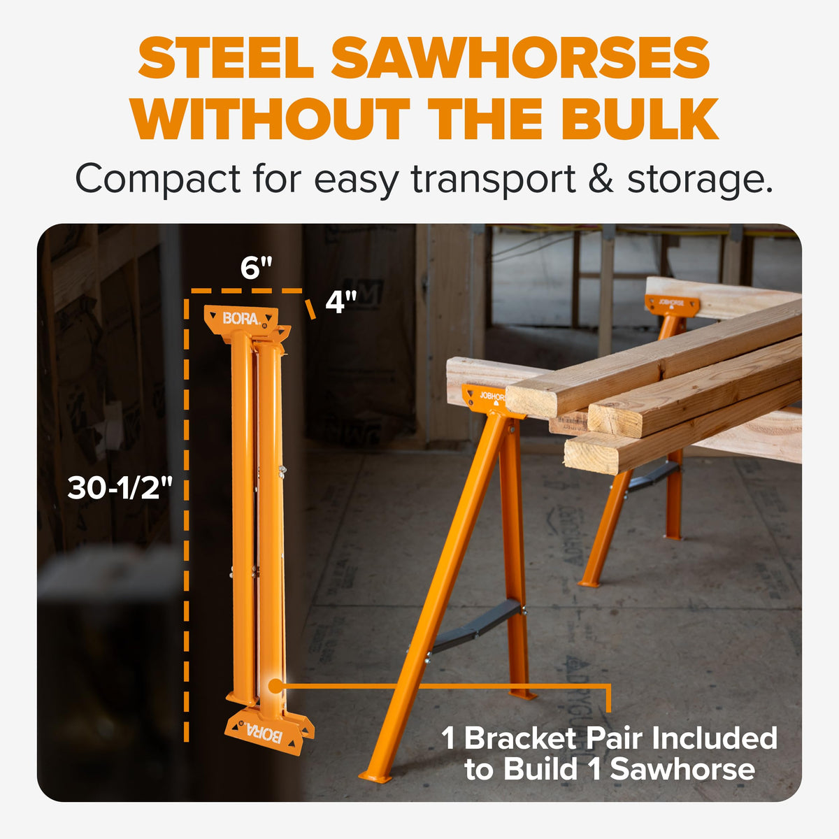 Steel Folding Sawhorse Brackets Y3515