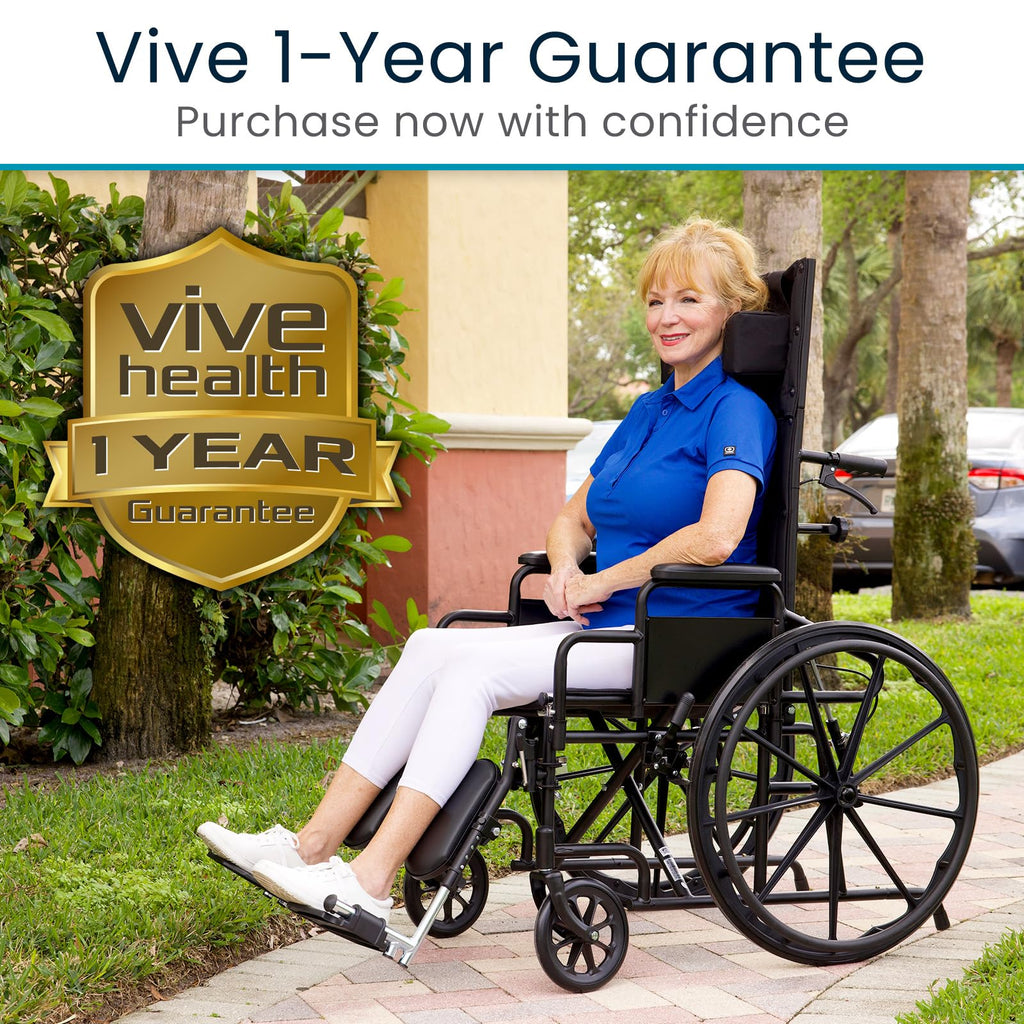 Reclining Wheelchair with Elevating Leg Rests B102393