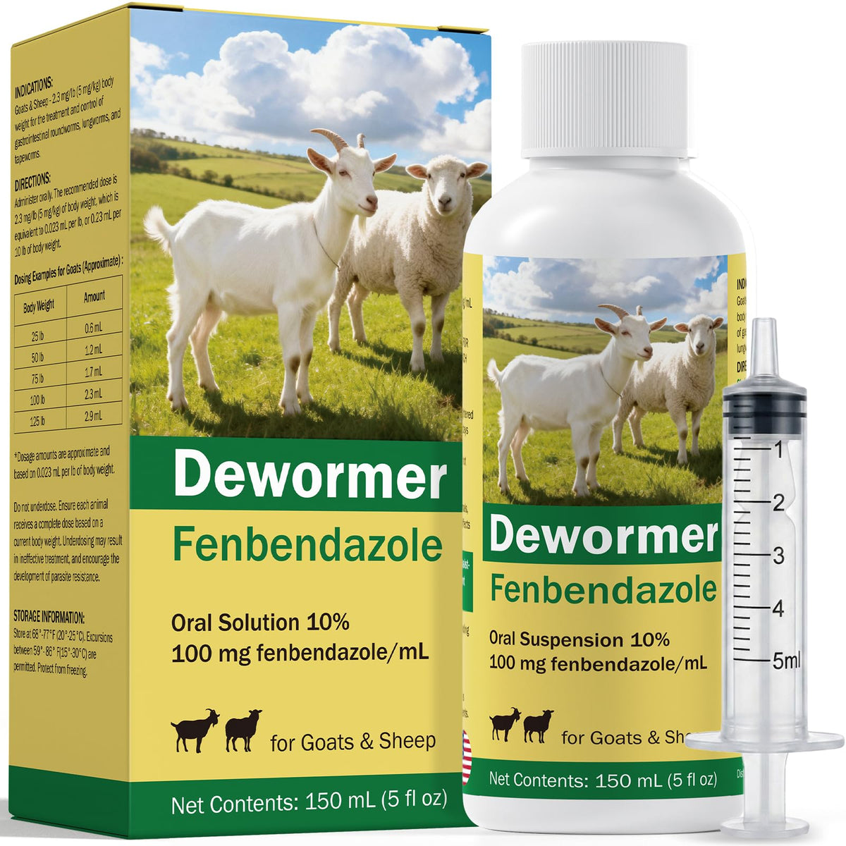 Liquid Dewormer with Fenbendazole S545