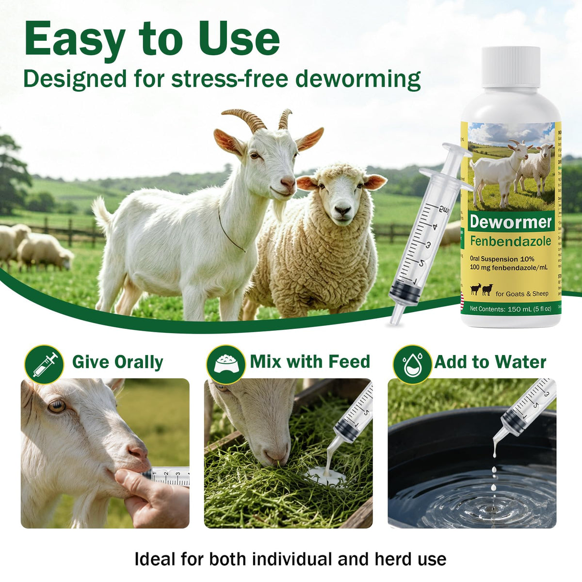 Liquid Dewormer with Fenbendazole S545