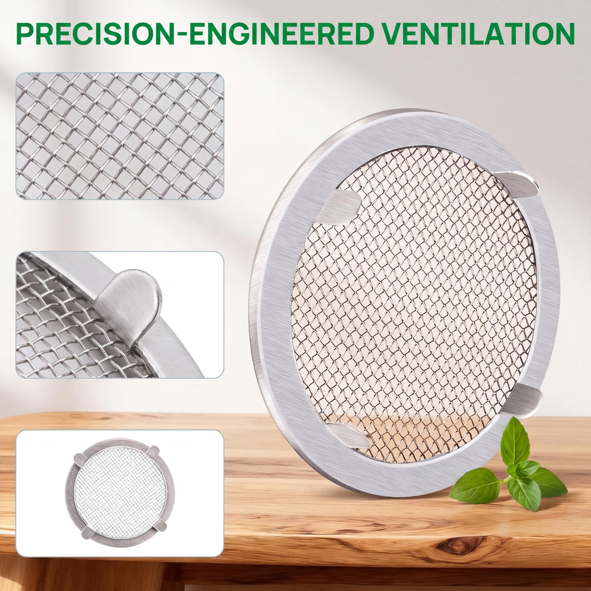 1" Round Open Screen Vent 6 Pack D5245
