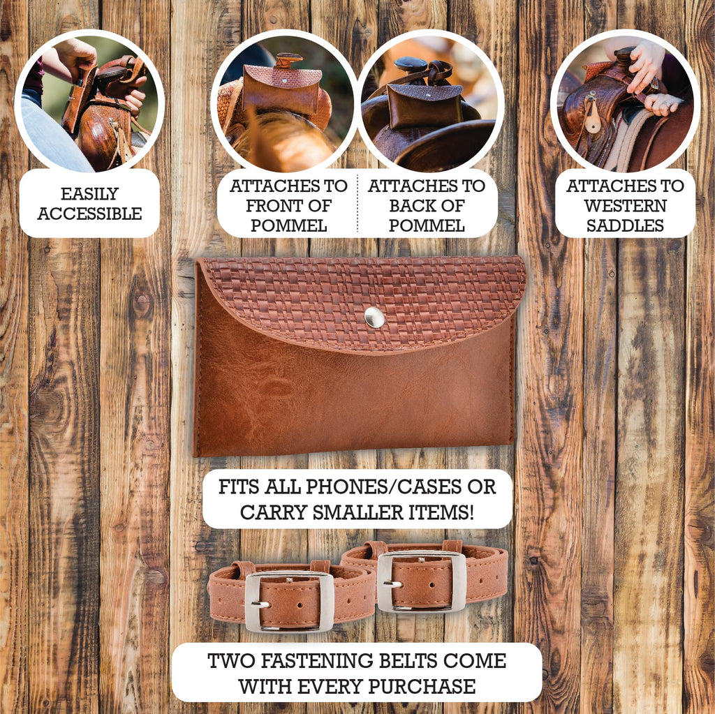 Saddle Pommel Bag Phone Holder J34256
