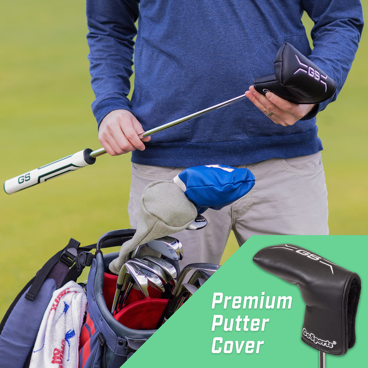34” Right-Handed Mallet Putter with Milled Face X9862