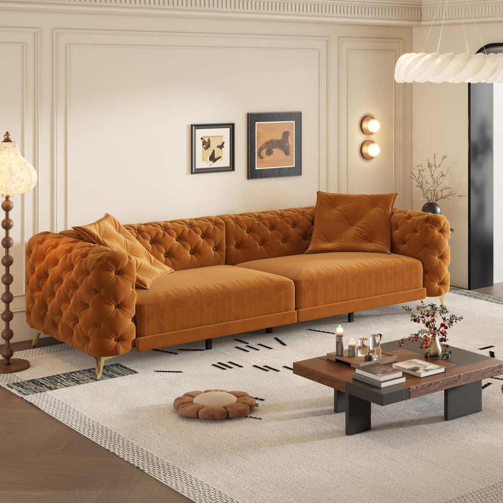 Convertible Sleeper Sofa with Ottoman L106022